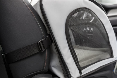 Trixie Hunde-Autositz – Innenansicht mit weichem Fleece-Einsatz