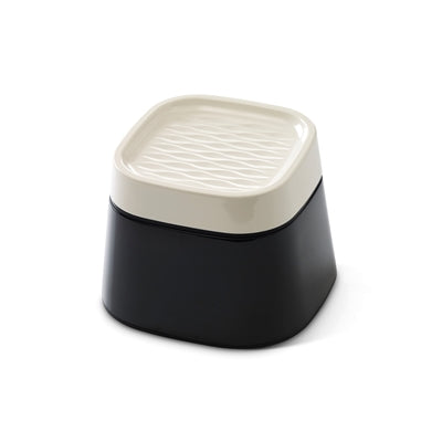 Savic Ergo Cube Futterschale Creme/Schwarz