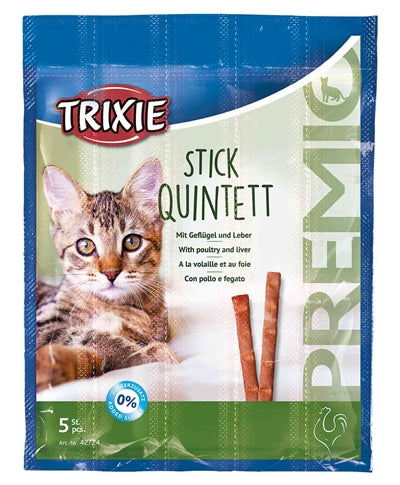 Trixie Premio Stick Quintet Geflügel / Leber