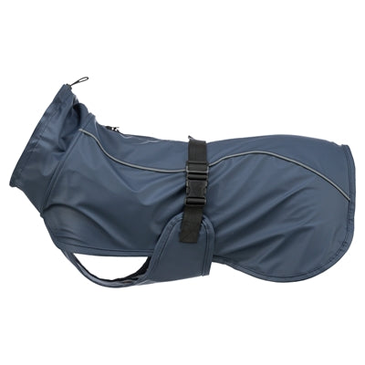 Trixie Be Nordic Regenmantel Husum Blau – wasserdichter Hundemantel im skandinavischen Stil