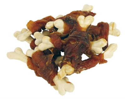 Wanpy Ofengeröstetes Hühnerfleisch / Kalzium-Knochen-Twistswanpy Jerky