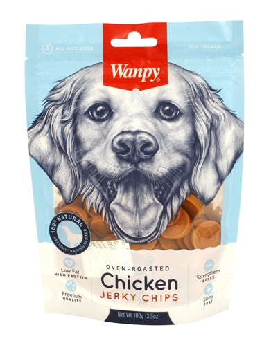 Wanpy Ofengeröstete Hühnerfleisch-Chipswanpy Jerky