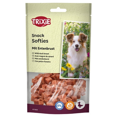 Trixie Premio Duck Softies Hundesnack – Weiche Enten-Leckerlis als Trainingsbelohnung