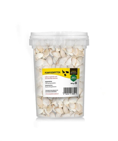 Utopia Kürbiskerne Snack – Knackige Kürbiskerne als natürlicher Leckerbissen für Tiere