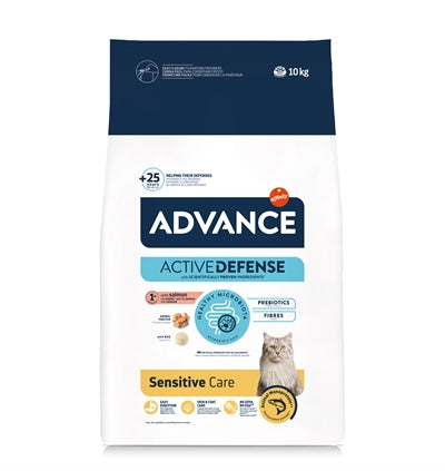 Advance Cat Adult Sensitive Katzenfutter mit Lachs – Premium-Trockenfutter für empfindliche Katzen
