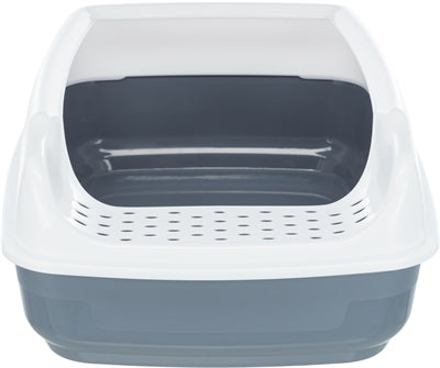 Trixie Katzentoilette Delio Lila/Weiss