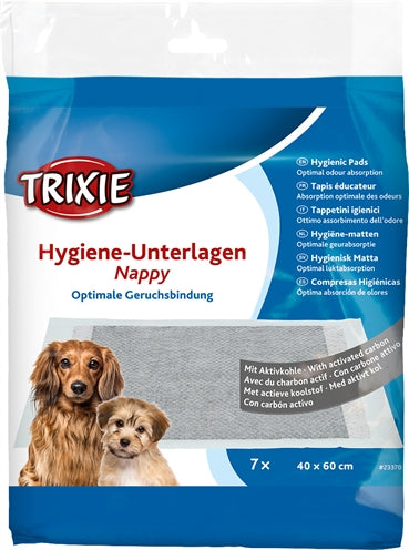 Trixie Puppy Pads mit Aktivkohle – Saugstarke Welpen-Trainingsunterlagen