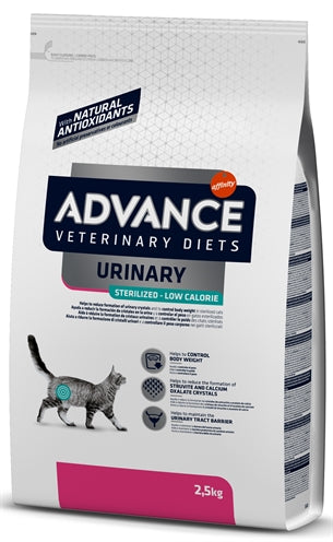 Advance Veterinary Diet Urinary Sterilisiert Katze – Diätfutter bei Harnwegsproblemen kalorienarm