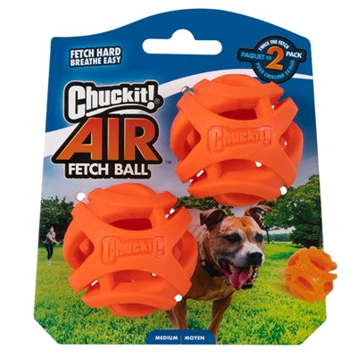 Chuckit Breathe Right Fetch Ball Klein Orange