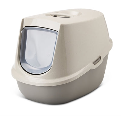 Savic Happy Planet Manon Katzentoilette Mocca Warm Grey – Nachhaltige Katzentoilette