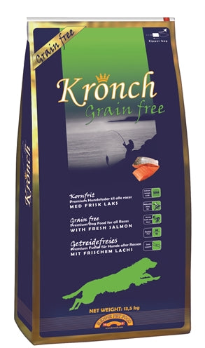 Kronch Getreidefreies Trockenfutter für erwachsene Hunde – Grain-Free Premium Hundefutter