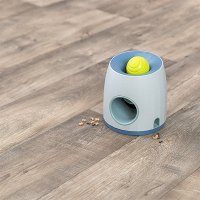 Trixie Hund Aktivität Strategie Spiel Ball &amp; Leckerli Hellgrau / Blau