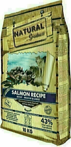 Natural Greatness Lachs-Rezept Sensitive Mittel / Gross