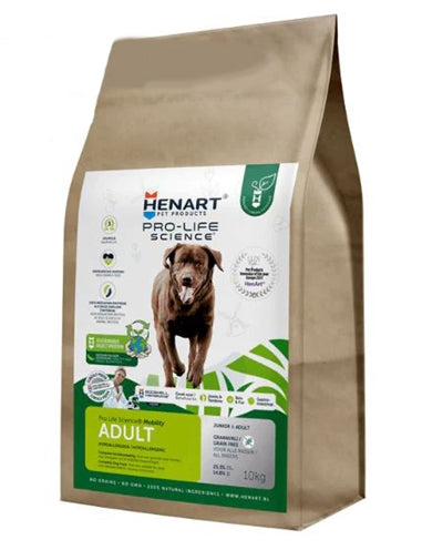 Henart Mehlwurm Insekt Adult mit Eierschalenmembran – Nachhaltiges Hundefutter mit Insektenprotein