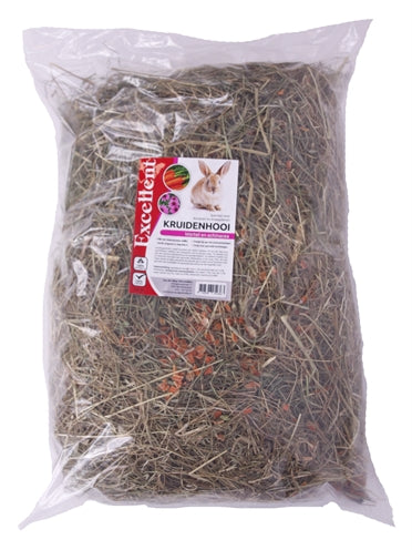 Excellent Heuwurzel und Echinacea – Kräuter-Ergänzungsheu für Kaninchen und Nager