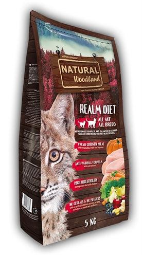 Natural Woodland Natürliche Waldernährung – Premium-Trockenfutter mit Wild für Hunde