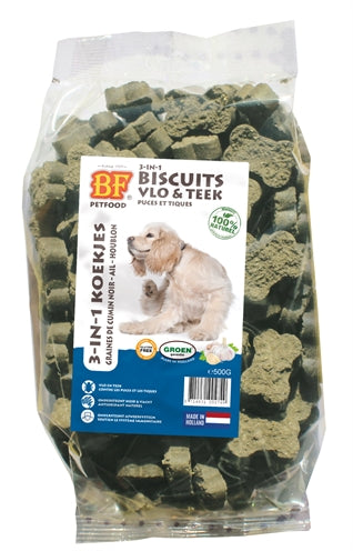 Bf Petfood 3 In 1 Hundekekse Knoblauch &amp; Kräuter