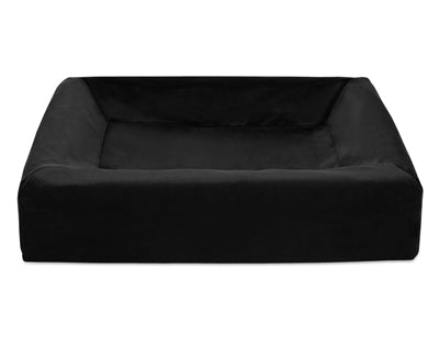 Bia Bett Royal Samtbezug Hundekorb Schwarz