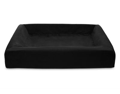 Bia Bett Royal Samtbezug Hundekorb Schwarz