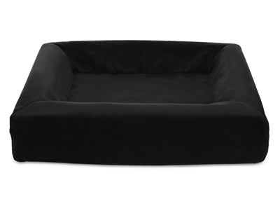 Bia Bett Royal Samtbezug Hundekorb Schwarz