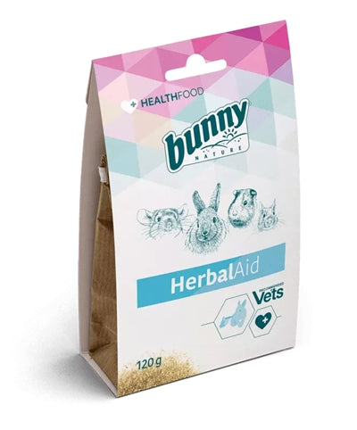 Bunny Nature Healthfood Herbalaid – Kräuter-Ergänzungsfutter für empfindliche Kaninchen