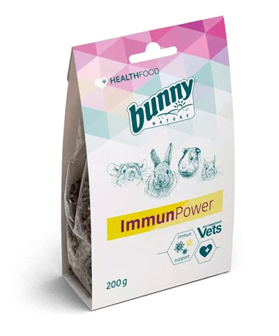 Bunny Nature Healthfood Immunpower – Ergänzungsfutter zur Immunstärkung für Kaninchen