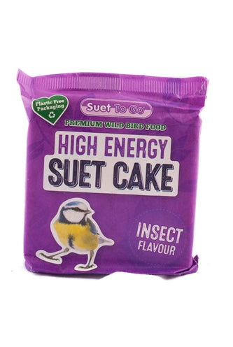 Suet To Go Energie Block Insekt – Meisenknödel-Alternative mit Insektenprotein für Vögel