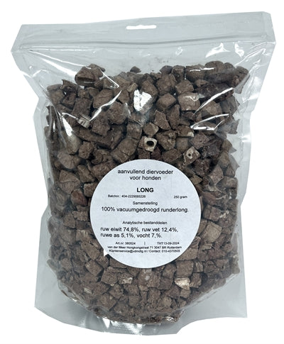 Petsnack Superdry Rinderlunge Gefriergetrocknet