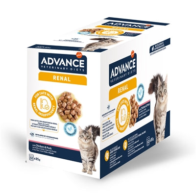 Advance Veterinary Diet Nieren Diätfutter Katze Nierenunterstützung proteinarm
