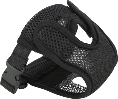 Trixie Comfort Mesh Hundegeschirr aus Netzmaterial in Schwarz – bequem und leicht