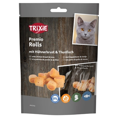Trixie Premio Hühner- Und Thunfischbrötchen Für Katzentrixie Glutenfrei