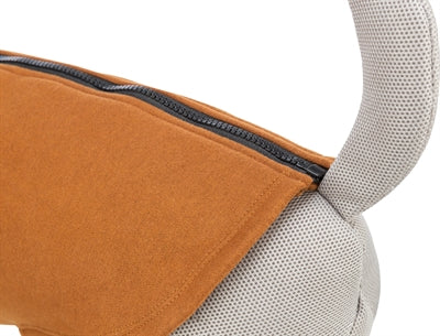 Trixie Amsterdam Hundebekleidung rost – Bauchpartie Detail
