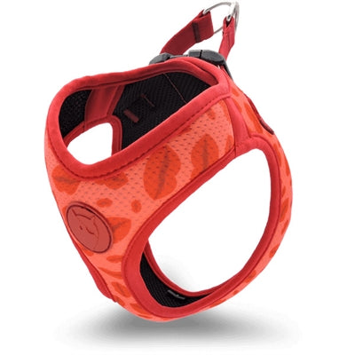 Morso Body Mesh Hundegeschirr recycelt Lippenstift rosa atmungsaktiv bequem
