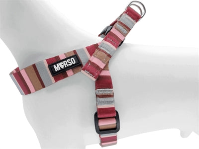 Morso Mini-Geschirr Skyline Rot Rosa recycelt Detailansicht Verschluss
