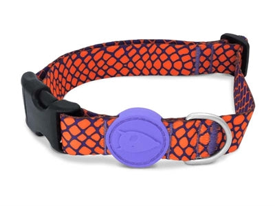 Morso Hundehalsband recycelt Urban Lizard rot farbenfrohes Halsband nachhaltig