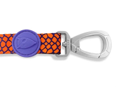 Morso Hundeleine Urban Lizard Rot recycelt Detailansicht Karabiner und Schlaufe