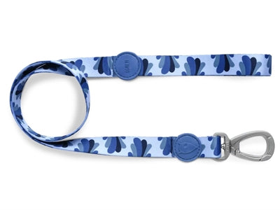 Morso Hundeleine recycelt Splash blau robuste Leine für Hunde nachhaltig