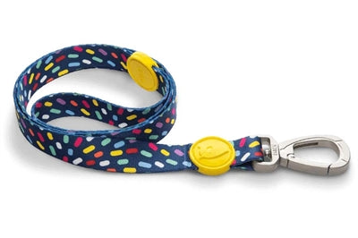 Morso Hundeleine recycelt Color Invaders lila robuste Leine für Hunde nachhaltig