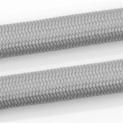 Morso Halbschlupfhalsband weiches Seil grau Detailansicht Stopper – Hundehalsband Schlupf Seil weich verstellbar
