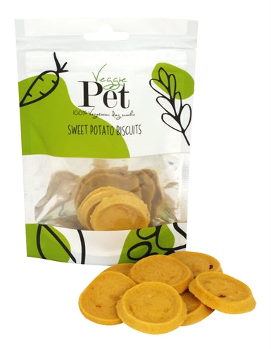 Veggie Pet Süßkartoffelplätzchen vegetarische Hundekekse als gesunder Snack