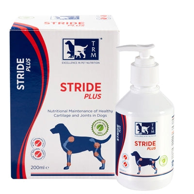 TRM Stride Plus flüssiges Gelenkergänzungsmittel für Hunde mit Hyaluronsäure