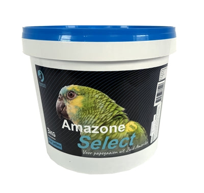 Hareco Amazon Select Pellets Rückseite Inhaltsstoffe – Vogelfutter Amazone Zusammensetzung Nährwerte