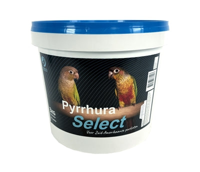 Hareco Pyrrhura Select Pellets Rückseite Inhaltsstoffe – Vogelfutter Sittich Zusammensetzung Nährwerte