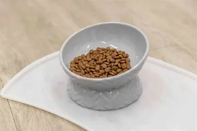 Trixie Erhöhter Futternapf/Wassernapf Keramik Grau