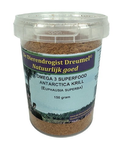 Dierendrogist Krill Kapseln reich an Omega-3 für Hunde und Katzen