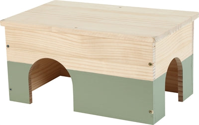 Zolux Neolife Holzhaus Rückzugsort für Kaninchen in Grün
