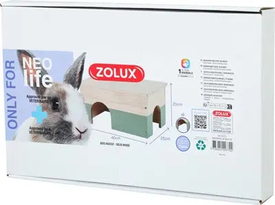 Zolux Neolife Holzhaus Kaninchen Grün
