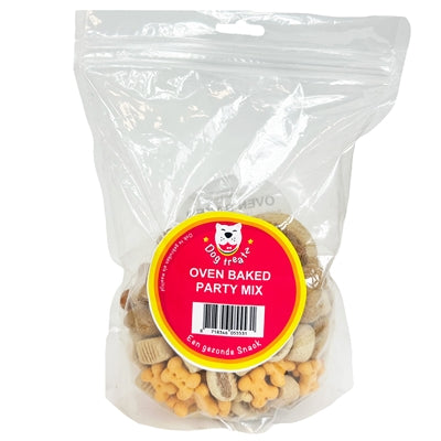 Dog Treatz Ofengebackene Party-Mischung Hundekekse Verpackung – Hundeleckerli natürlich Snack bunt