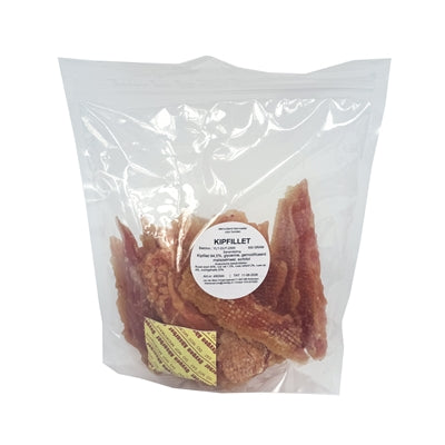 I Am Hühnerfillet Nahaufnahme – proteinreicher Hundesnack Hühnerbrust getrocknet Detail