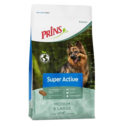 Prins ProCare Super Active Hundefutter für sehr aktive und sportliche Hunde